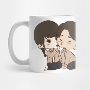 Cute couple chibi Mug